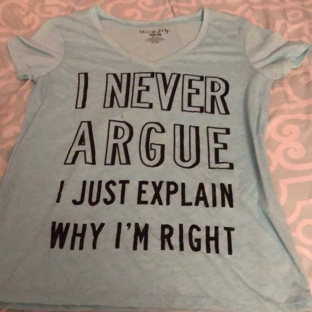 Argue shirt